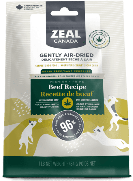 product image for Gently Air-Dried Beef with Hemp for Dogs